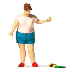 Woman WITHOUT Burger Figure