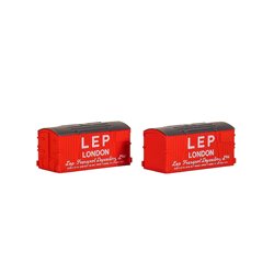 N Gauge Wagon Crates LEP Furniture Removals (pack of 2)
