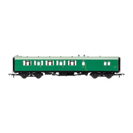 BR, Bulleid 59' Corridor Brake Third, S2859S - Era 4