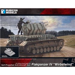 Flakpanzer IV "Wirbelwind" - 1:56 scale (28mm) Wargame Plastic Kit
