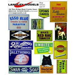 Shop advertising signs (small)