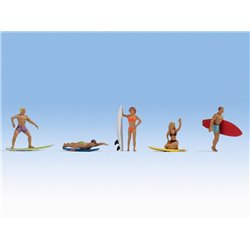 Surfers (5) Figure Set
