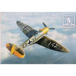 Supermarine Spitfire Mk.Vb MesserSpit with DB-605A1 engine 1/72 scale