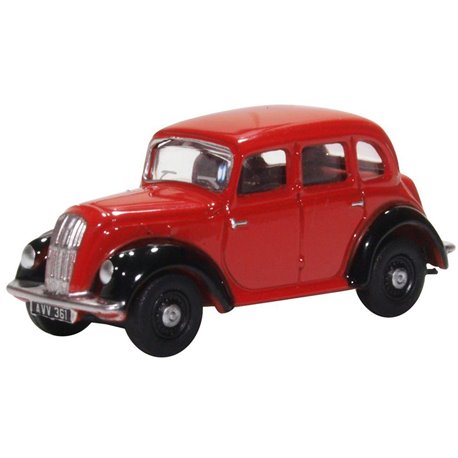 Morris Eight E Series Saloon Red/Black