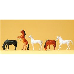 Horses (5) Exclusive Figure Set