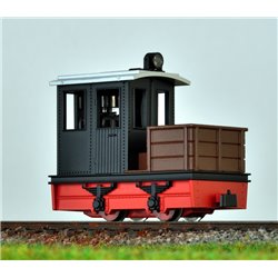 Contractor ́s Loco, Cab black, chassis red