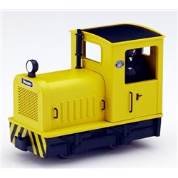 Industrial Diesel Locomotive Yellow