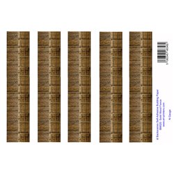 BM020N Art Printers N Gauge Building Material Solid Wood Fencing