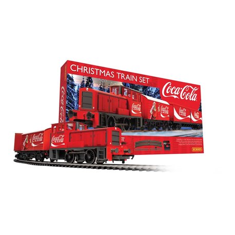 The Coca Cola Christmas Train set