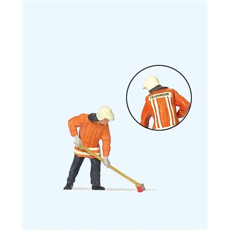 Fireman Sweeping Figure
