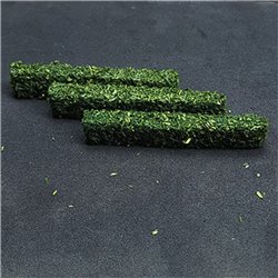 N Gauge Dark Green Hedges (8 per pack)