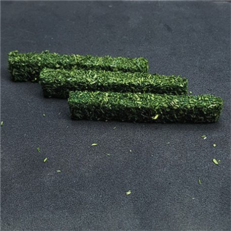 N Gauge Dark Green Hedges (8 per pack)