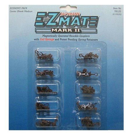 E-Z Mate® MkII Magnetic Knuckle Couplers Metal Coil Springs