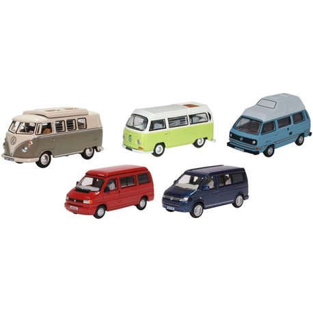 VW Camper T1/T2/T3/T4/T5 Set (5)