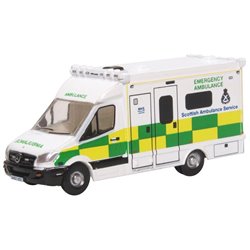 Oxford Diecast Mercedes Ambulance Scottish Ambulance Service