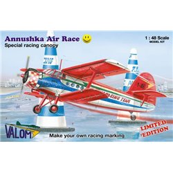 Antonov An-2 'Colt' with decals for Annushka Air Race 1:48 model kit