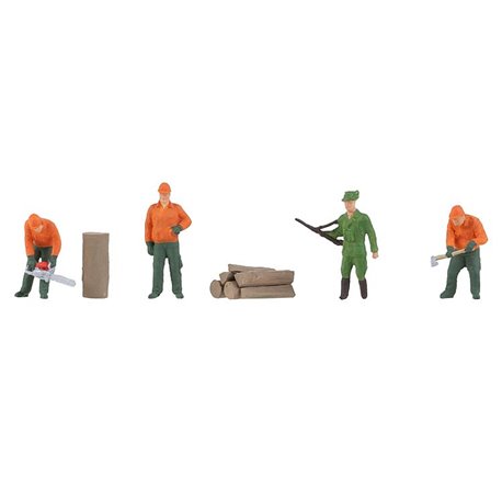 Forestry Workers (4) Figure Set