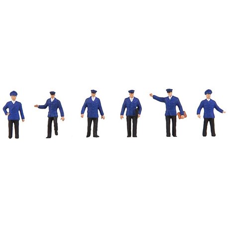 Signal Tower Staff (6) Figure Set