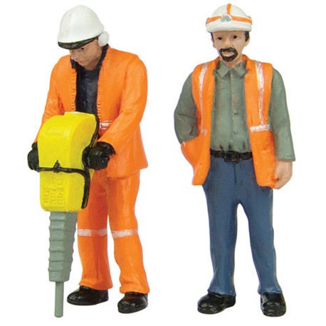 Lineside Workers A - 2 figures set