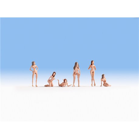 Nude Artists Models (6) Figure Set