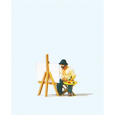 Landscape Painter Figure