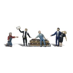 Graveside Service - N Scale (7 pieces)