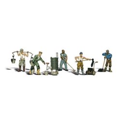 Roofers - N Scale (8 pieces)