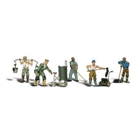 Roofers - N Scale (8 pieces)