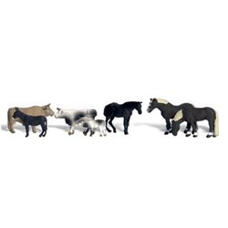 Farm Animals - N Scale (7 pieces)