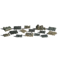 Assorted Skids - N scale (15 pieces)