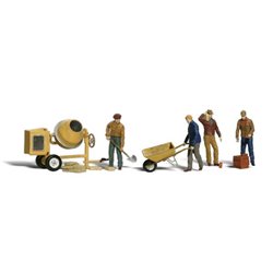 Masonry Workers - N scale (11 pieces)