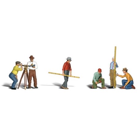 Surveyors - N scale (7 pieces)