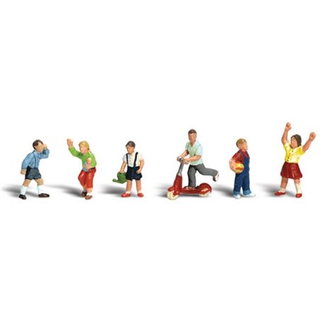 Children - N scale (6 pieces)