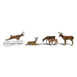 Deer - N scale (6 pieces)