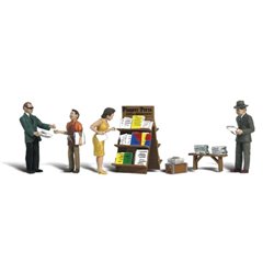 Newsstand - N Scale (7 pieces)
