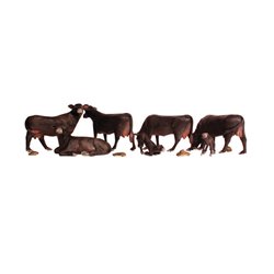 Black Angus Cows - N Scale ( pieces)
