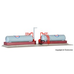 Diesel Oil Filling Station / Storage Tanks - N Gauge