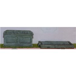 Assorted Tombstones (0 scale 1/43rd)