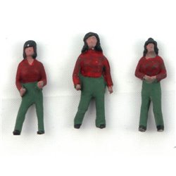 Land Army Girls (3) Figure Set