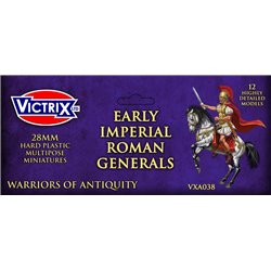 Early Imperial Roman Mounted Generals (x12) - 28mm