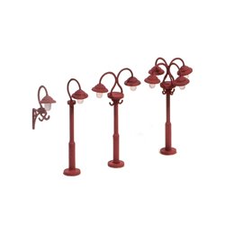 Swan Necked lamps (9 per pack)
