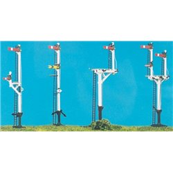 LMS Round Post Signals kit - includes junction/bracket types 