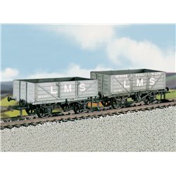 LMS Coal & 4 plank wagon