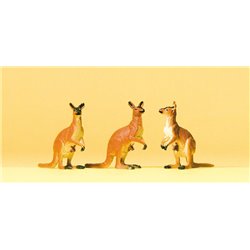 Circus Kangaroos (3) Figure Set