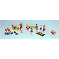Beach Figures and Inflatables - Unpainted