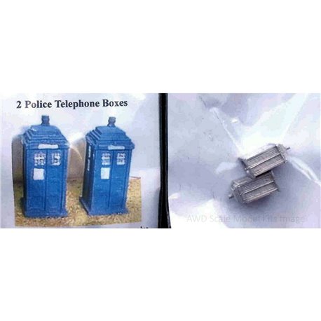 Painted Police Box