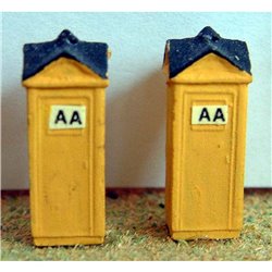 AA Boxes x 2 - Unpainted