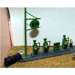 Petrol Pumps & Accessories for 1920-1930s Garage Forecourt - Unpainted