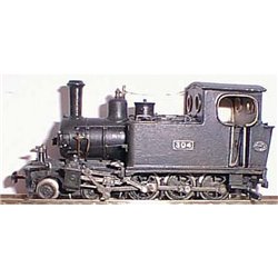 Hunslet W4D 4-6-0 tank loco Unpainted Kit OO Scale 1:76 (chassis not included)