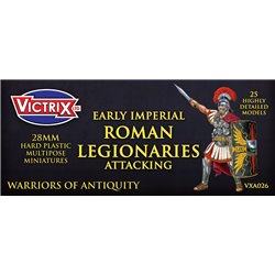Early Imperial Roman Legionaries Attacking (x25)